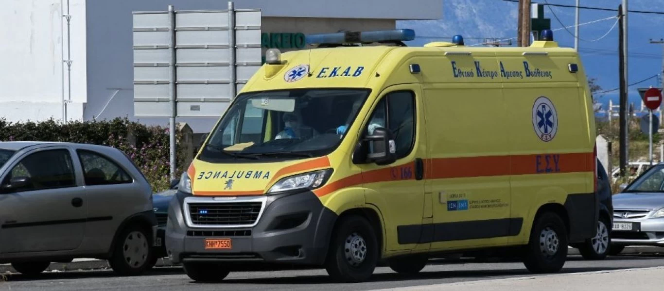 Ηράκλειο: Φορτηγό παρέσυρε πεζό - Στο σημείο έσπευσε το ΕΚΑΒ